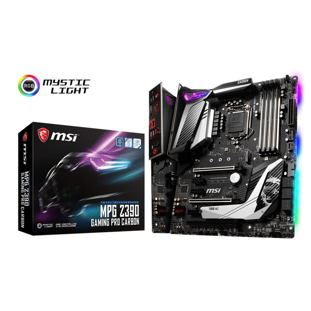 MSI MPG Z390 GAMING PRO CARBON Intel Z390 LGA1151 DDR4 ATX Motherboard