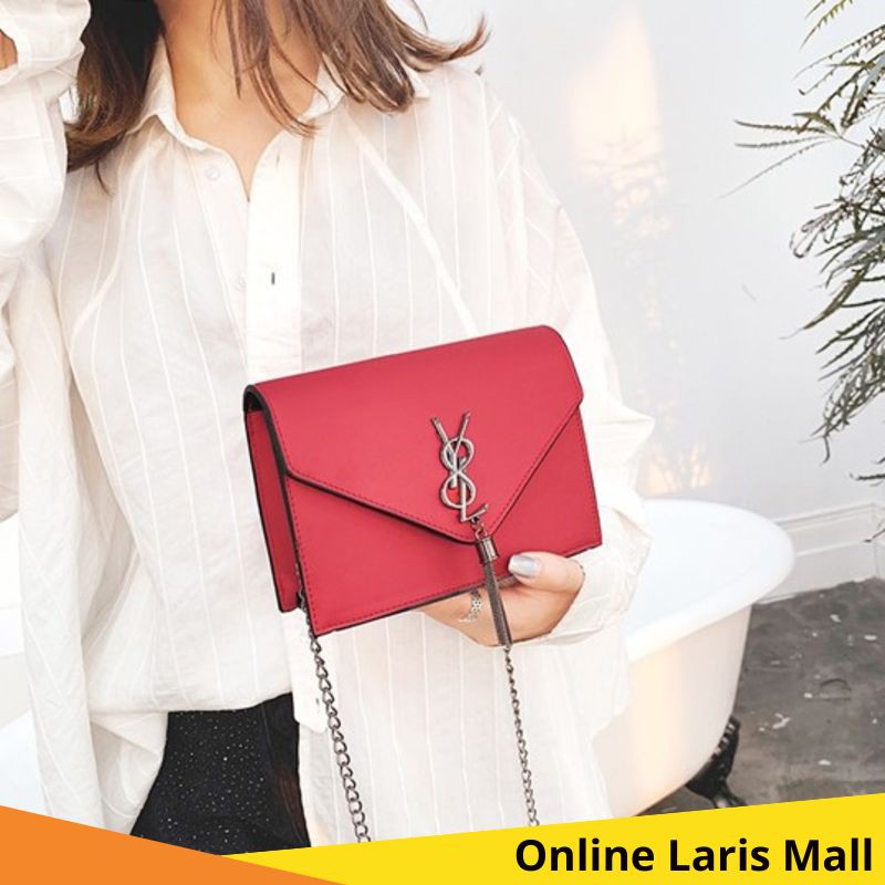 OLM - T358 TAS SELEMPANG Y8L SILKY / TAS WANITA / SLINGBAG / TASSLEMPANG WANITA / TAS IMPORT BATAM