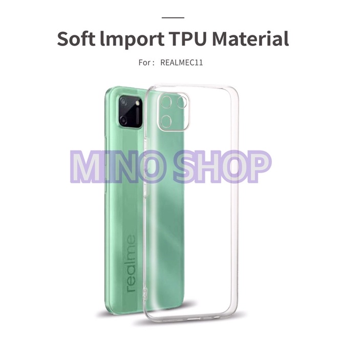 SOFTCASE TRANSPARAN REALME C11 PREMIUM CLEAR SOFT CASE