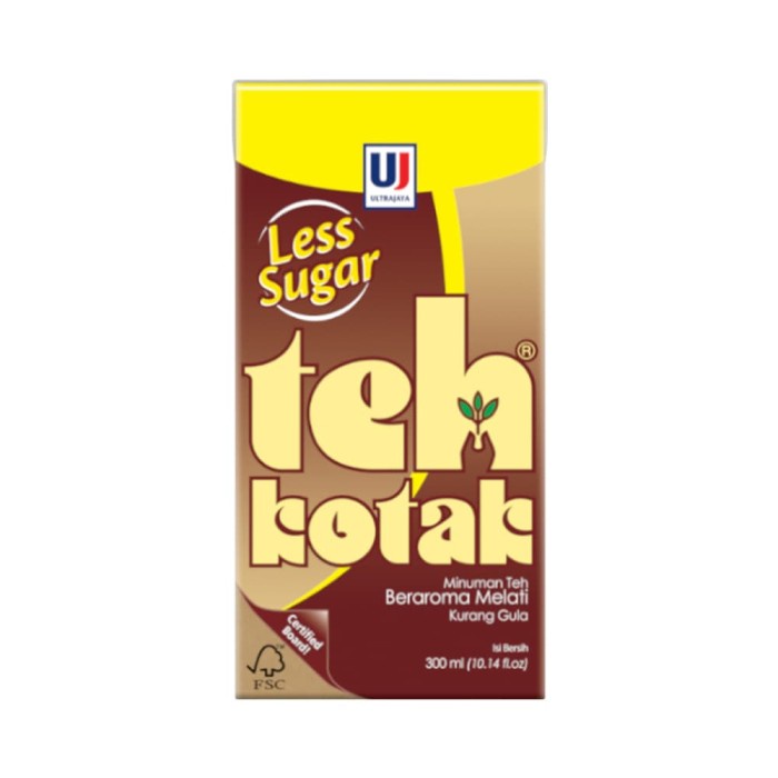 

B0621D Teh Kotak Jasmine Less Sugar 24X300Ml 054