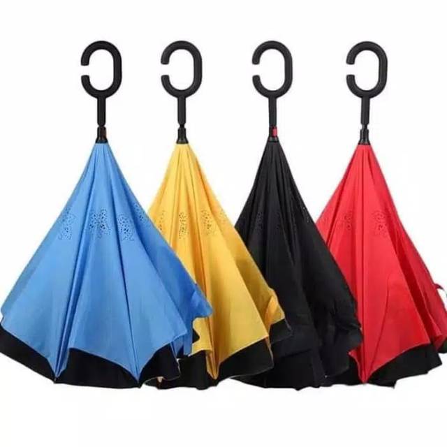 Payung terbalik gagang C