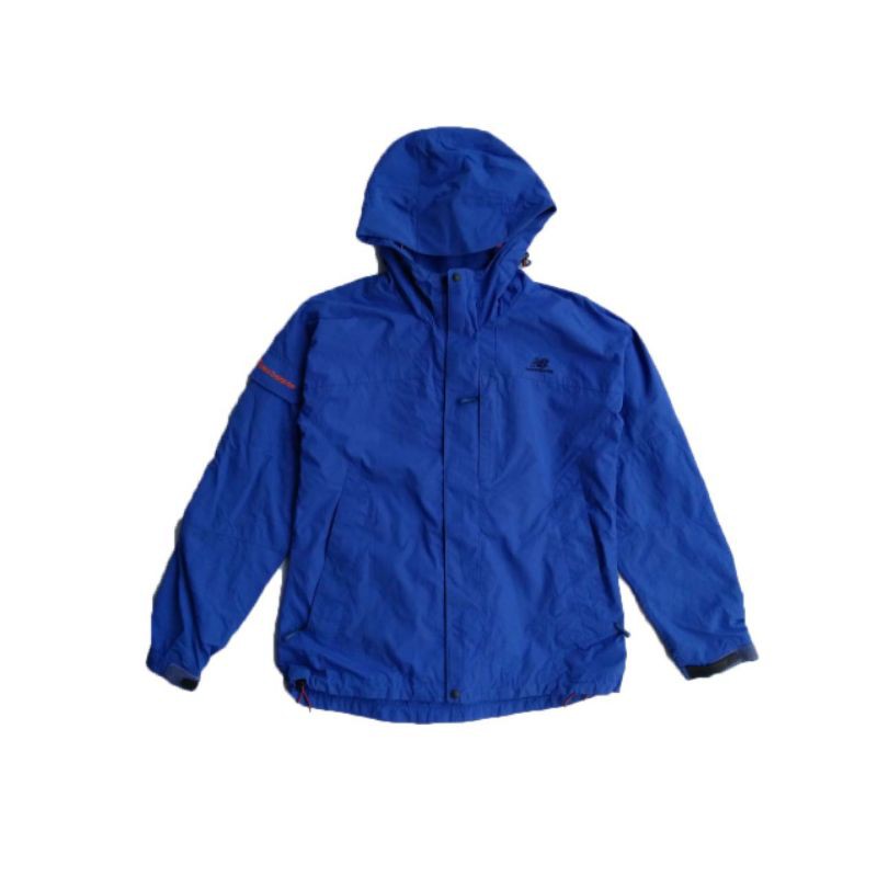 Jaket outdoor new balance blue&red