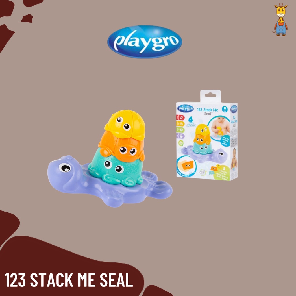 Playgro 123 Stack Me Seal