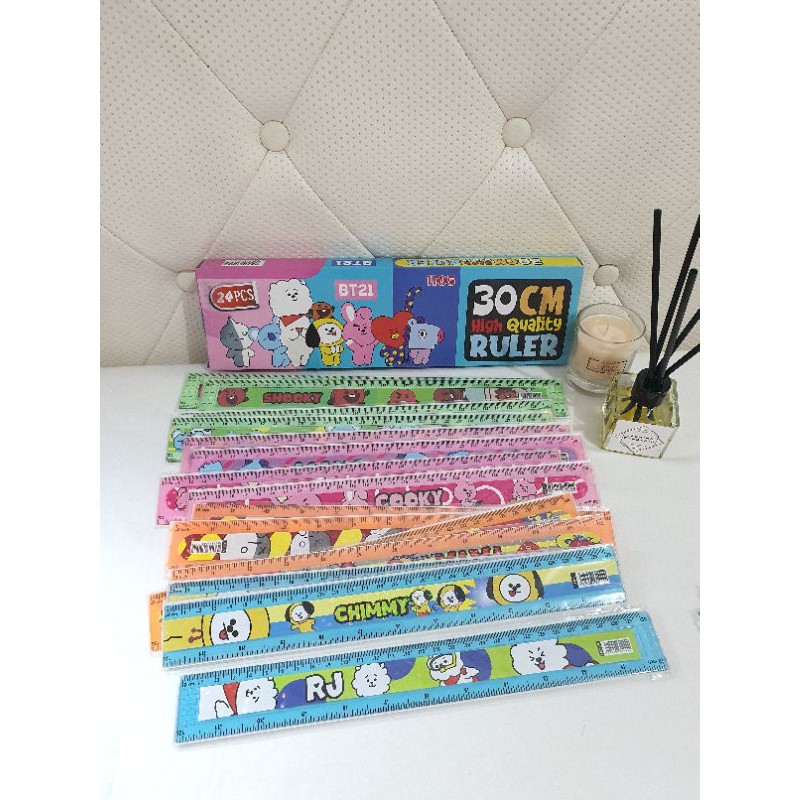 

penggaris 30cm BTS/garisan 30cm/ruler 30cm BT-21/mistar 30cm