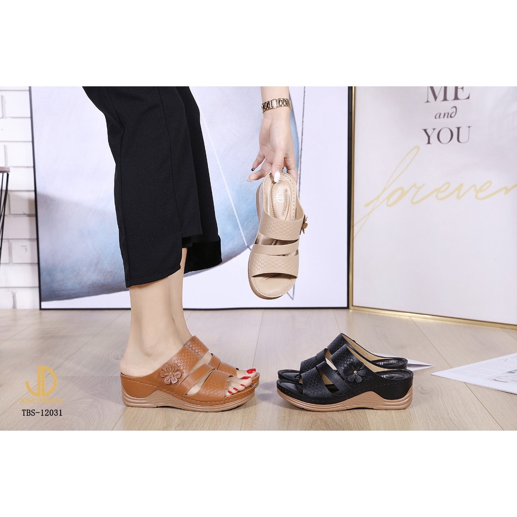 JOSE DAROCA Sandal Wedges # TBS-12031 # Original