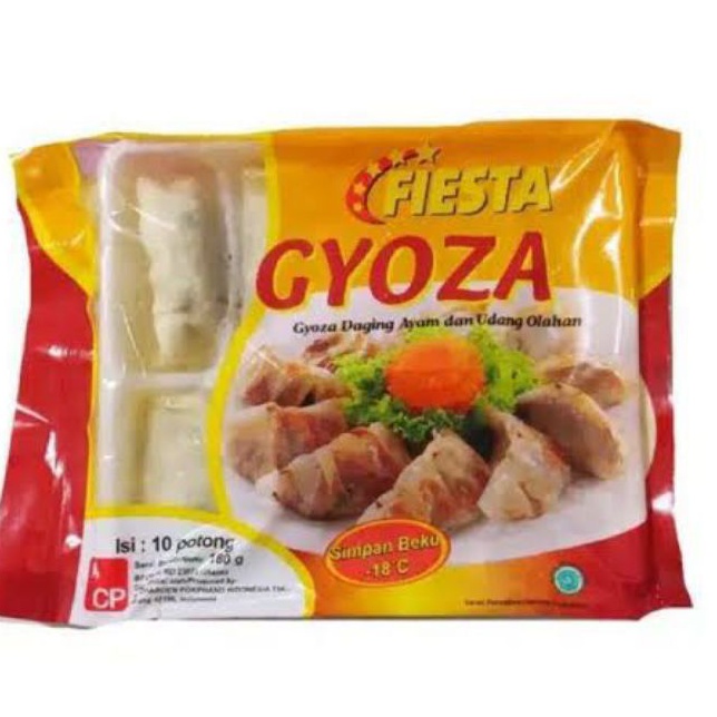 

FIESTA GYOZA 180GR /PANGSIT UDANG DAN AYAM