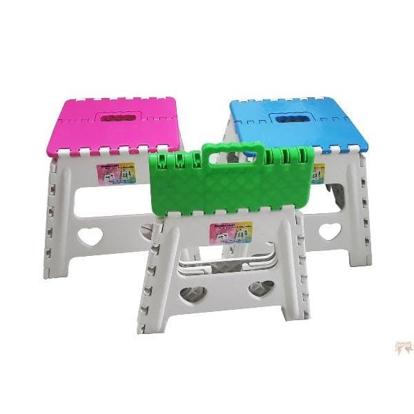 Bangku Lipat Kecil Praktis / Kursi Lipat Kecil Kokoh Portable