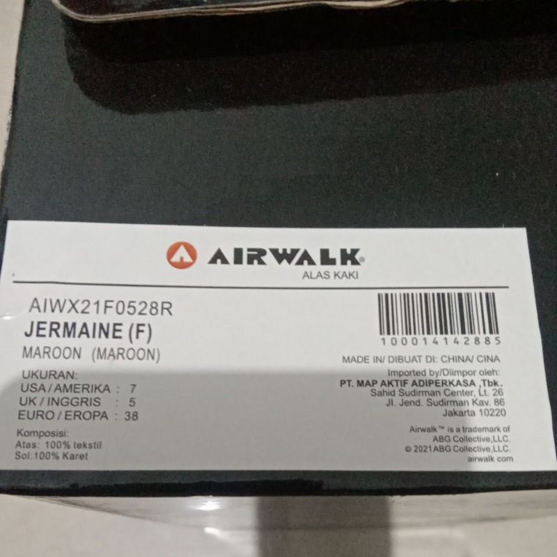 Sepatu Airwalk JERMAINE (F) AIWX21F0528R