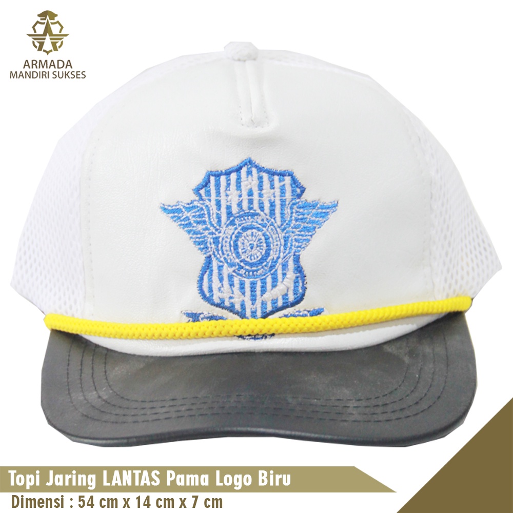Topi Lantas Pama Logo - Topi Pilkep Lantas Pama
