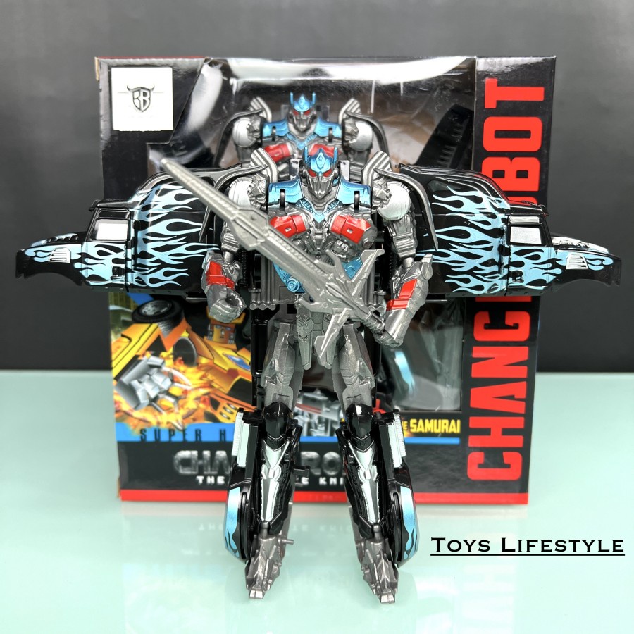 Mainan Mobil Robot Transformers Deformation Bumble Bee Optimus Prime