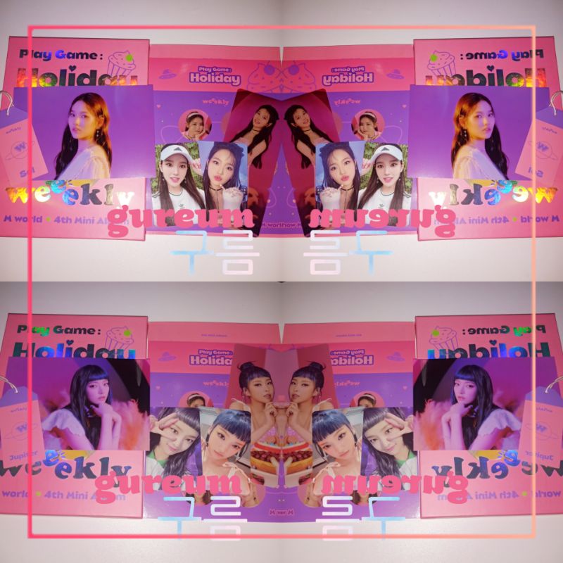 [READY] (UNSEALED ALBUM) Weeekly Mini Album Vol.4 [Play Game : Holiday]