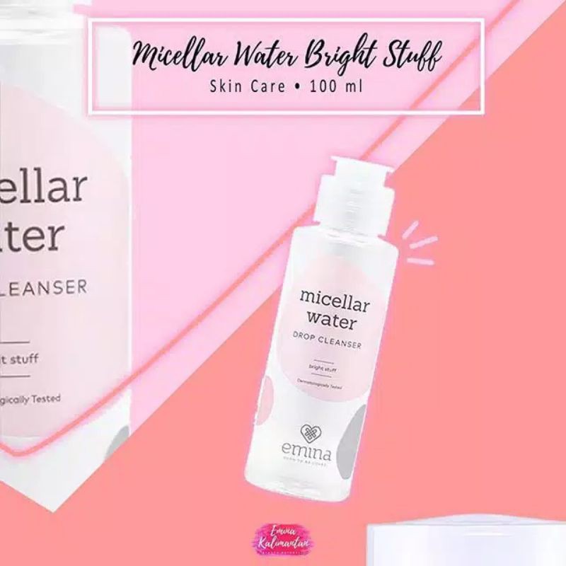 Emina Brighstuff Micellar Water ~ Berkualitas Original