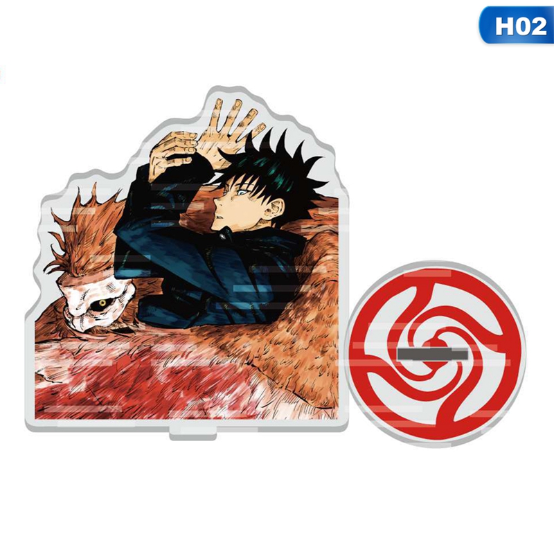 Gantungan Kunci Desain Kartun Anime Jujutsu Kaisen Bahan Akrilik