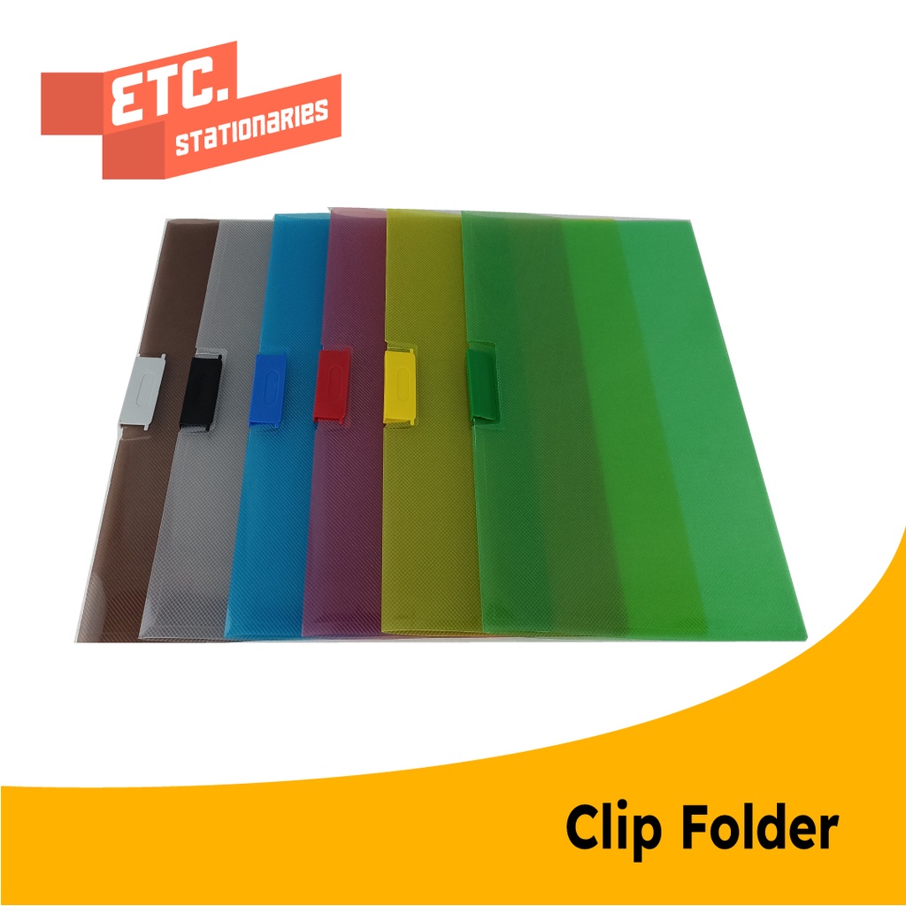 

Baru Dataflex Clip Folder Df-331 [6 Pcs] - Mix Color
