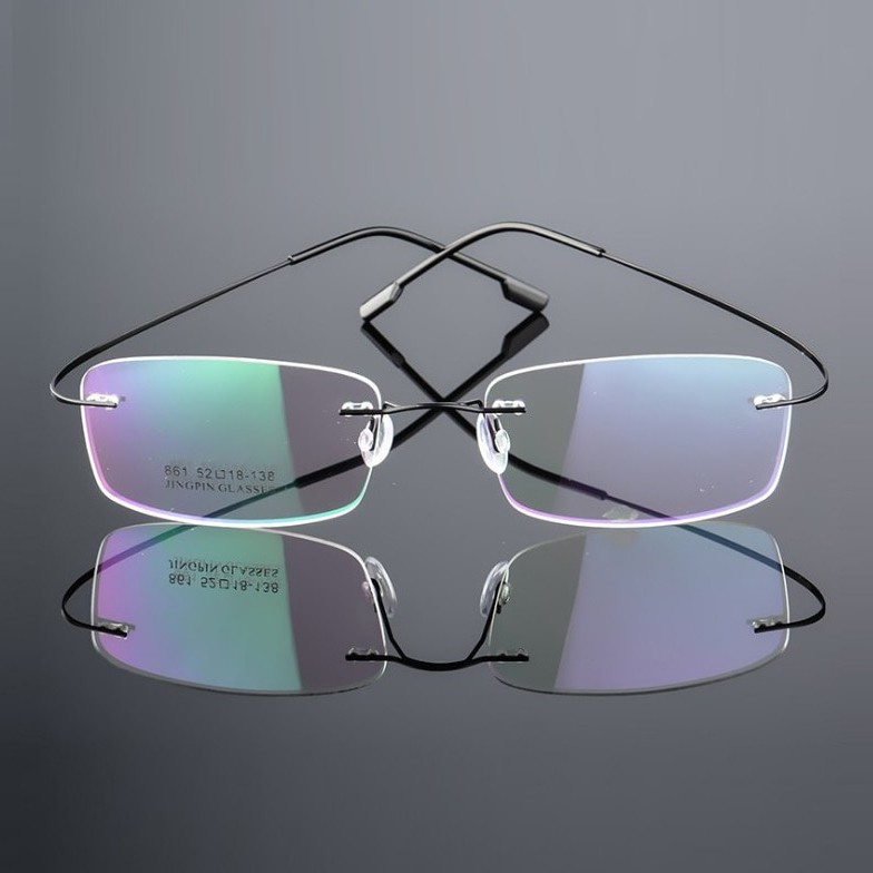 Frame Kacamata Frameless Titanium Ultra Light - JHY-295