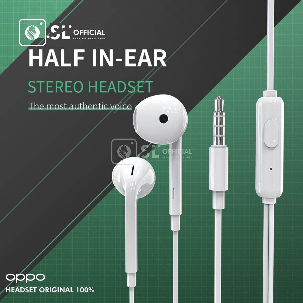 Headset Oppo Original