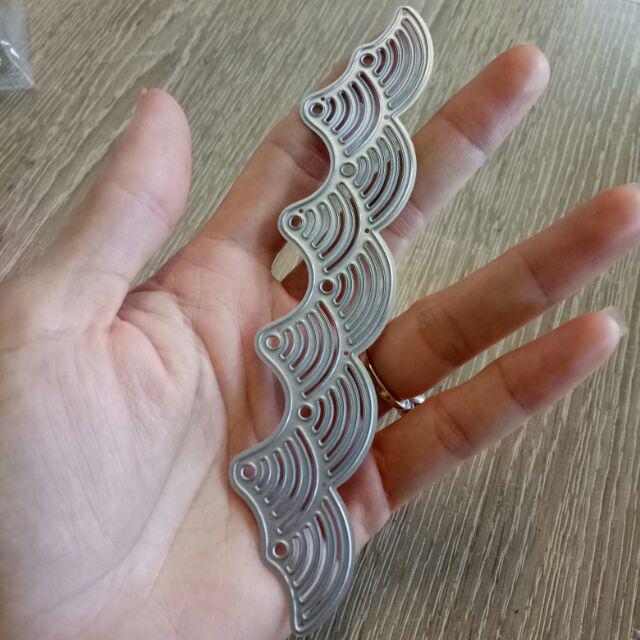 Diy Cetakan Dengan Model Emboss Multifungsi Dan Bentuk Ombak Untuk Hiasan Kue