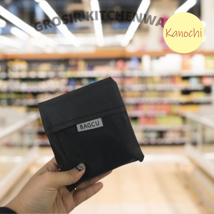 Tas Supermarket Baggu Bagcu Lipat Belanja Shopping Bag Jinjing Kain