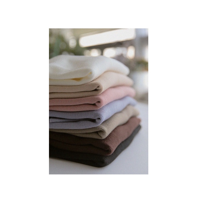 Kaos Rib premium lengan panjang | Kaos polos lengan panjang rib premium / Kaos polos / Kaos Rib