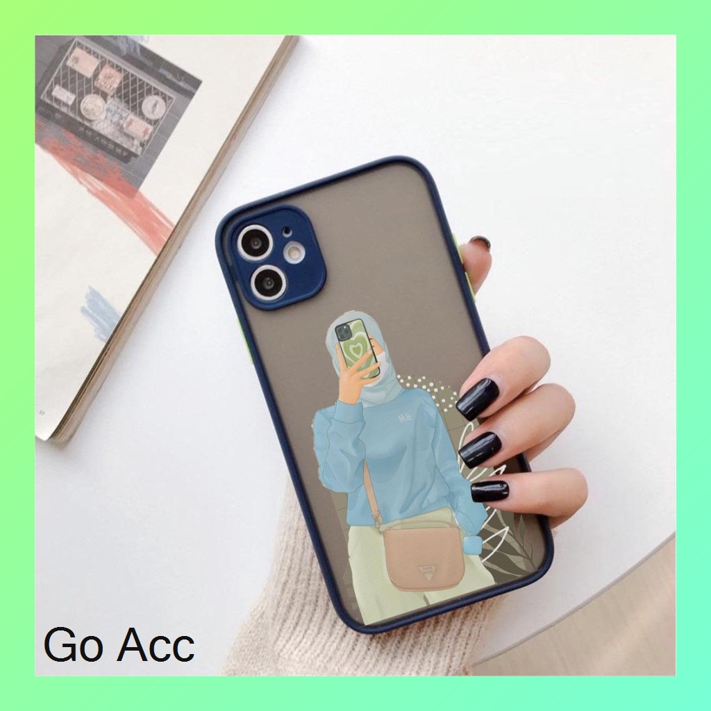 Softcase Hijab AA07 for Xiaomi Redmi 2 2s 3s 4A 4X 5A 5 5+ 6 6A 7 7A 8 8A 9 9A 9i Prime 9C 9T 10 10A 10C 11 Note 2 3 4 4X 5A 6 Pro 10s 11s