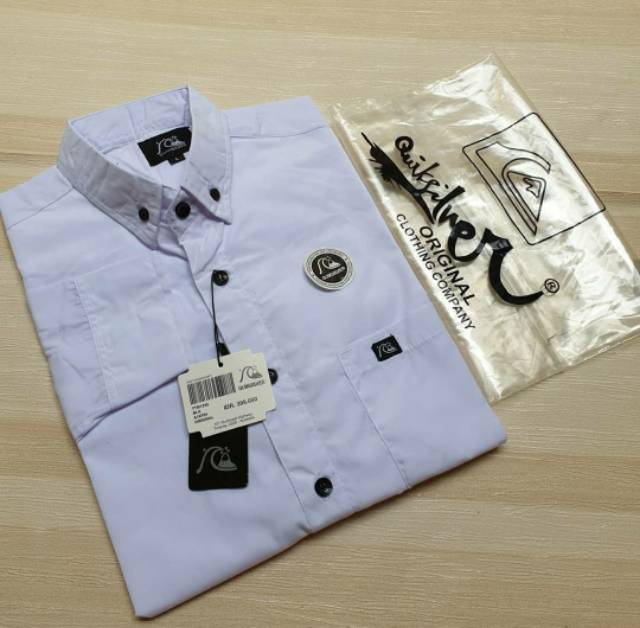 Kemeja Polos Pria Lengan Panjang Formal Ukuran M L XL Nyaman Kemeja Casual Kerja