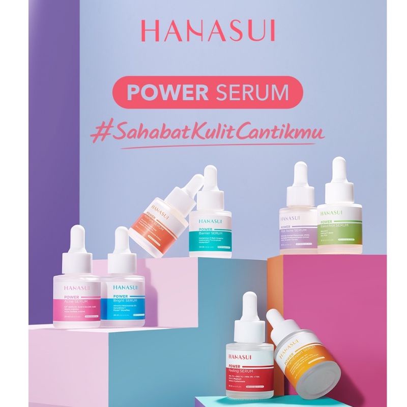 Hanasui Power Bright Serum 20ml - hanasui serum - serum hanasui - bright active serum - peeling serum - acne serum - bakuchiol serum - pore acne serum - bright serum - barrier serum - post acne serum - minipore serum - expert bright serum - hanasui