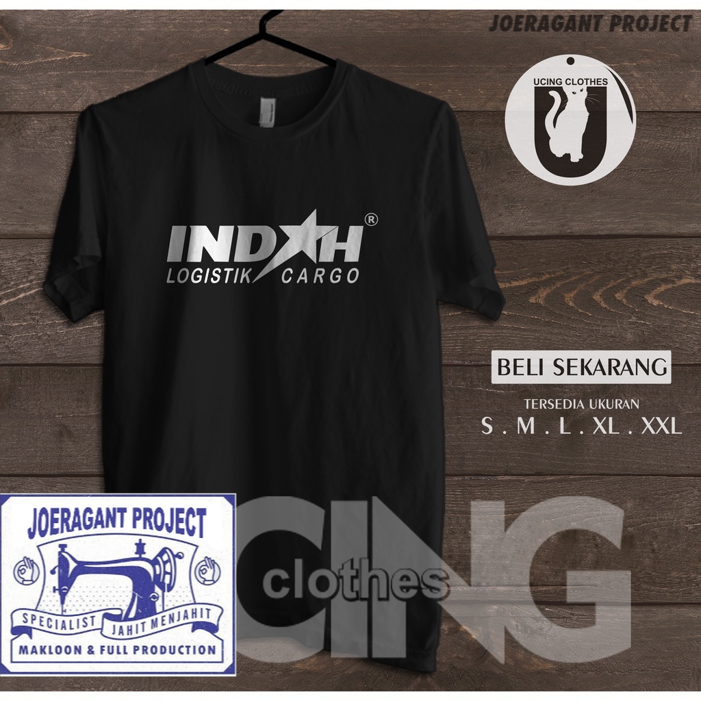 Kaos Baju Indah Cargo Logo Kaos Perusahaan -JP