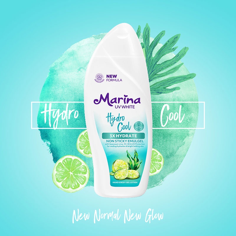 Marina Hydra bridge Gel Lotion Hand &amp; Body Lotion 92ml / 185ml