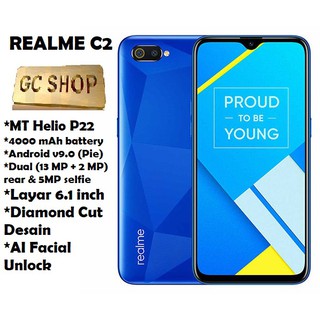 Realme C2 332 232 Garansi Resmi Free Silicone Case