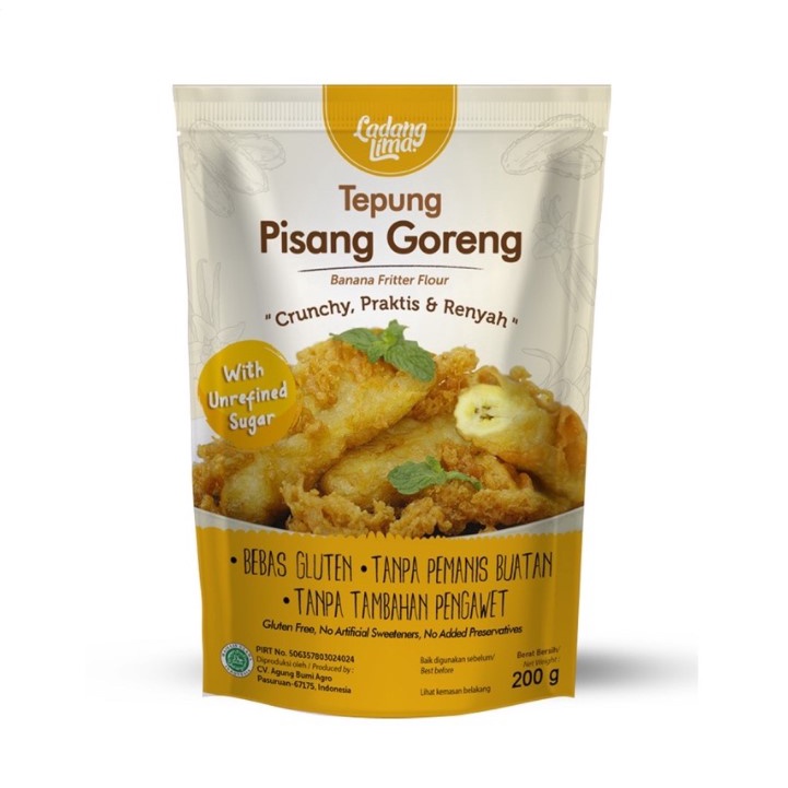 

Ladang Lima Tepung Pisang Goreng 200gr