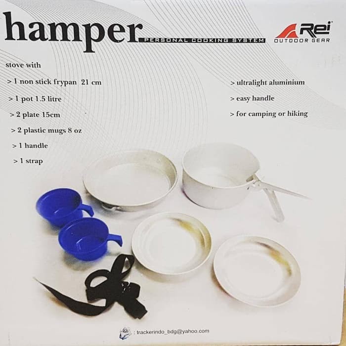 Jual Cooking Set Rei Hamper Bulk , Nesting Alat Masak Camping Termurah