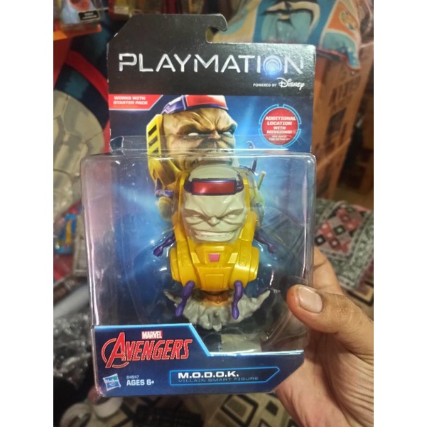 Modok figure villains Avengers Antman Ironman playmation hasbro