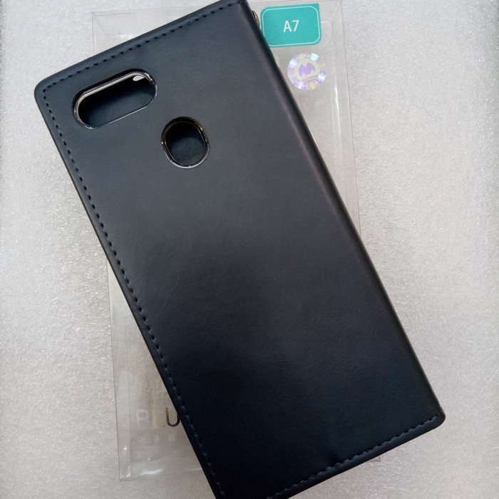 LEATHER Flip Case Premium OPPO A5S