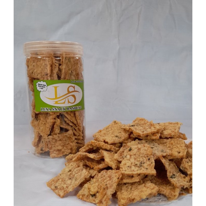 

Keripik Tempe Mini Daun Jeruk Makanan Ringan Snack Kering