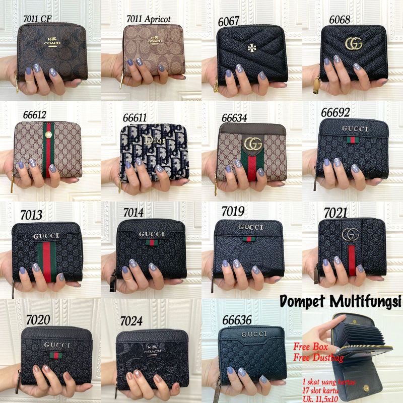 DOMPET KARTU MULTIFUNGSI TEMPAT KARTU DOMPET KECIL IMPORT PREMIUM FREE BOX