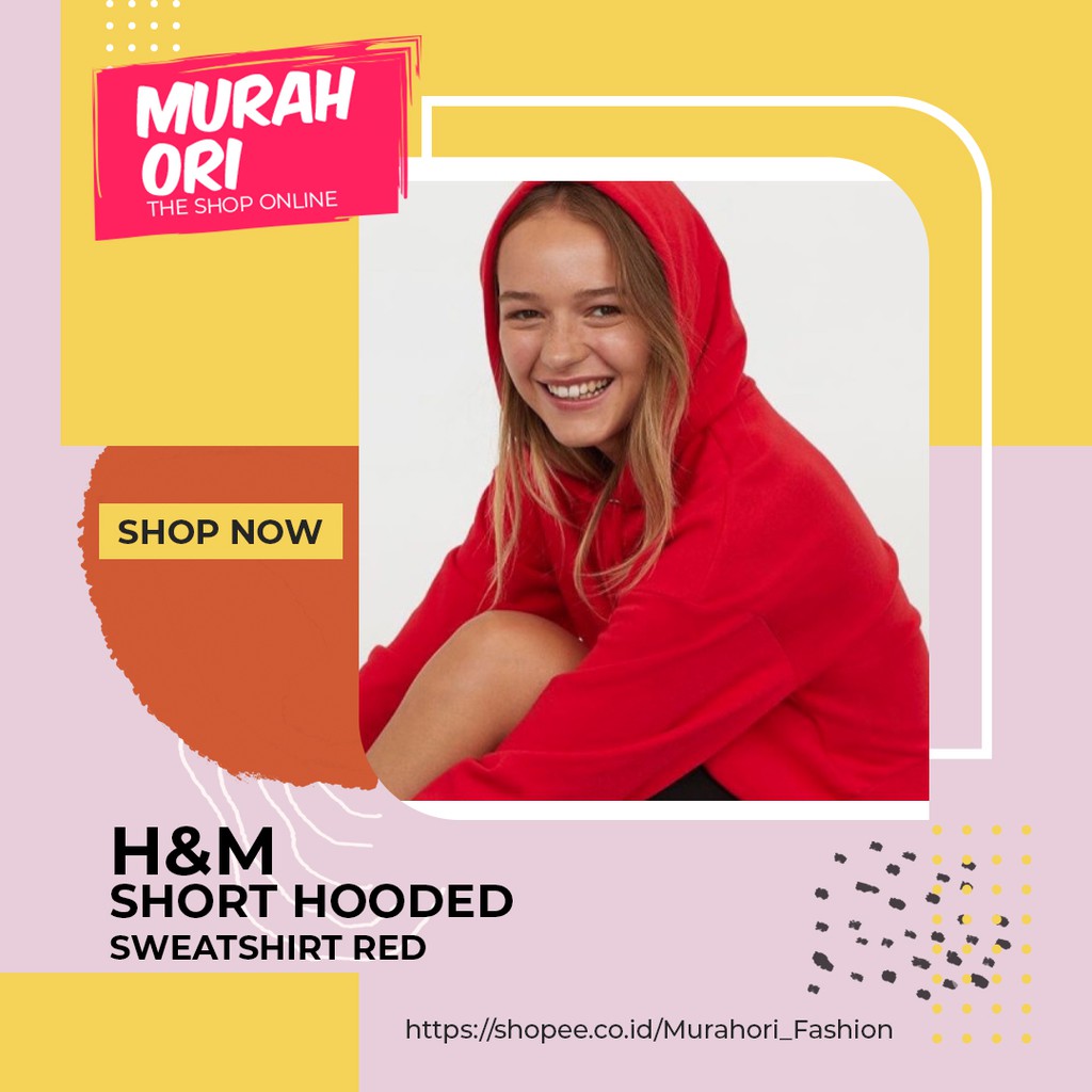 h and m hooded sweatshirt