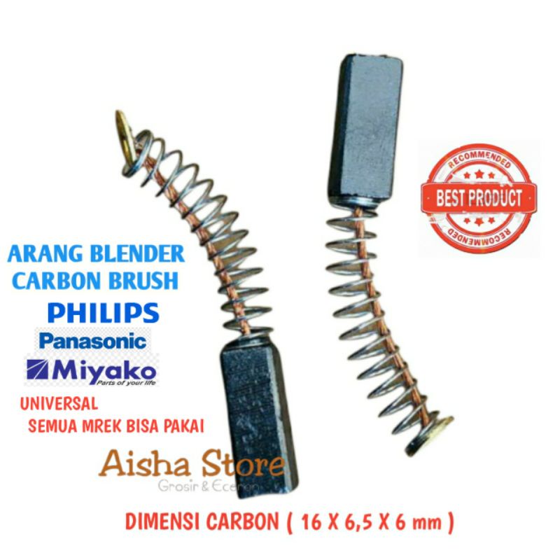 ARANG BLENDER ARANG KARBON BLENDER CARBON BRUSH DINAMO BLENDER BOSTEL BLENDER