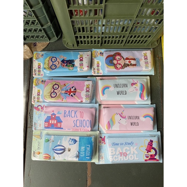 

kotak pensil tempat pensil resleting