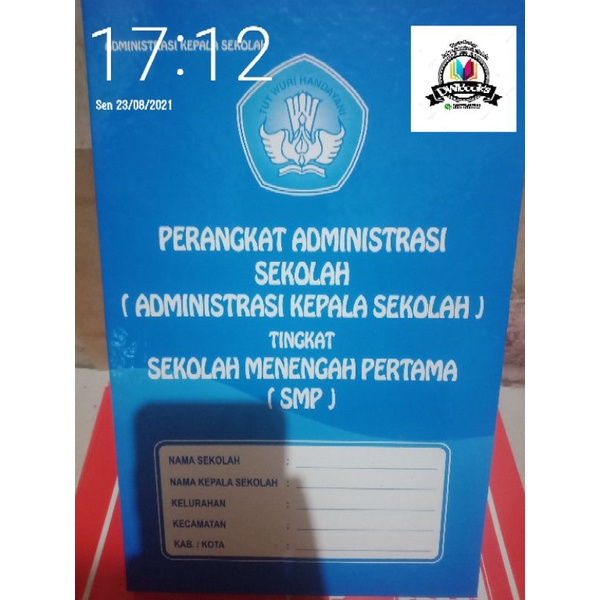 

BUKU PERANGKAT ADMINISTRASI KEPALA SEKOLAH SMP