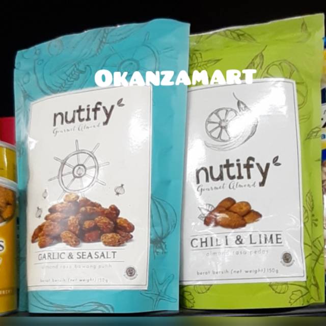 

Nutify Gourmet Almond Dua Varian 150gr