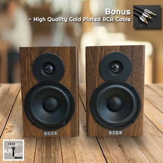Dolphin Sound DS5A MK5 - Speaker Monitor Flat Home Recording (Gold Version) - ISK DS 5A