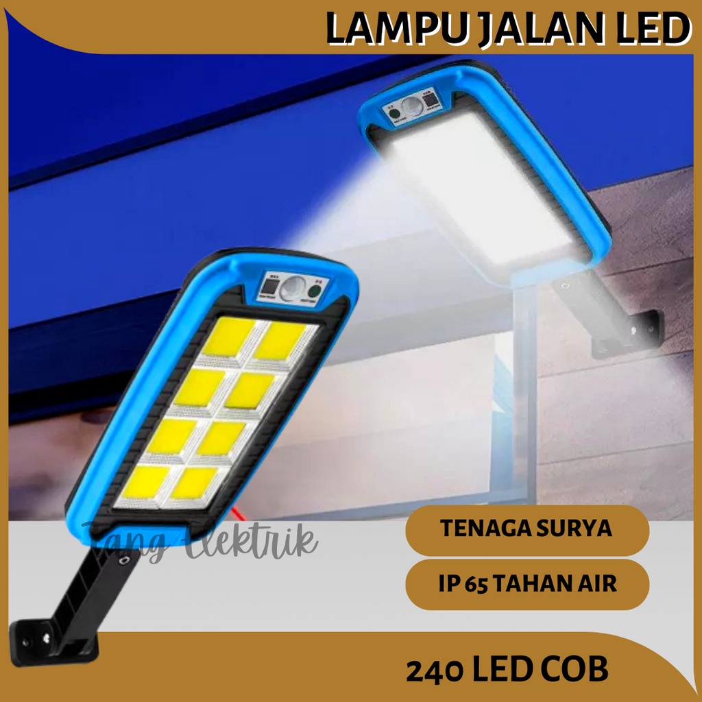 Lampu Tenaga Matahari LED Street Lamp IP65 Tahan Air