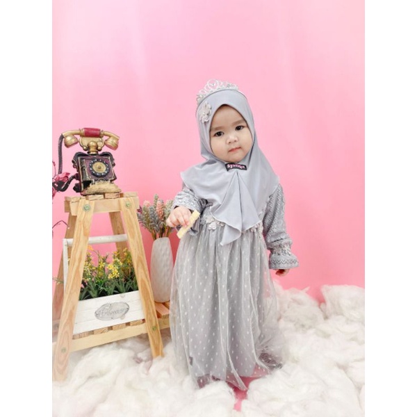 Syafiqa Hijab Gamis Anak Rayyana