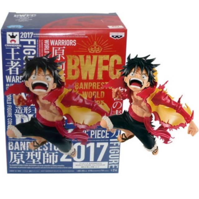 action figure one piece BWFC luffy ori asver misb