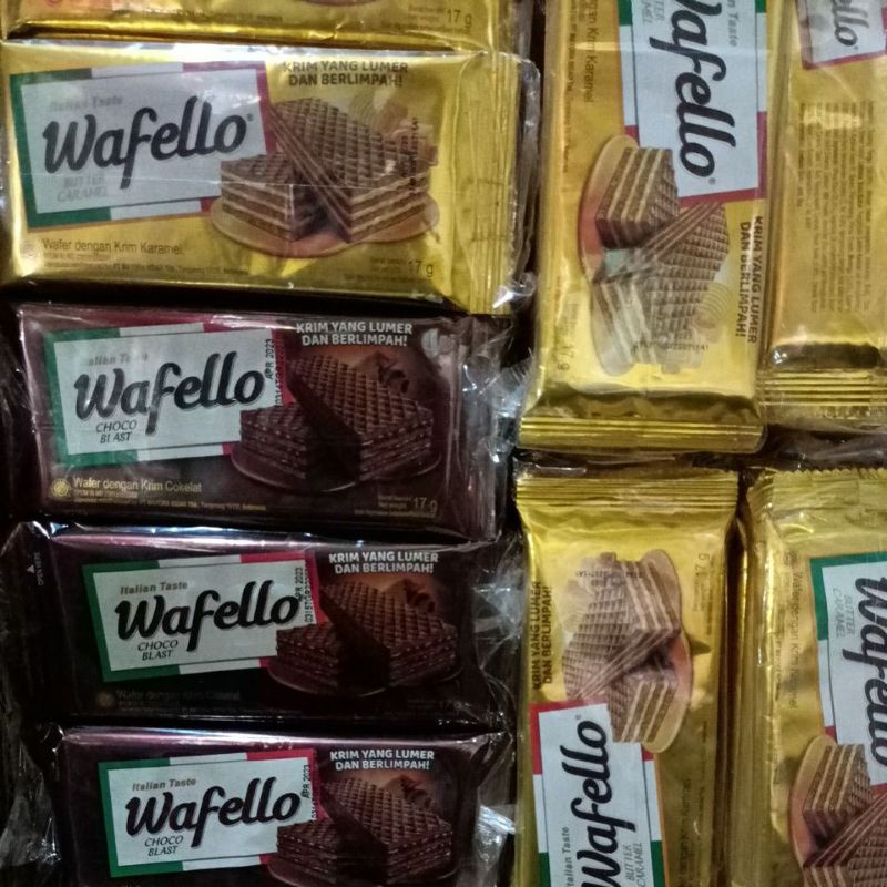 

Wafer WAFELO ISI 10 PCS(coklat dan caramel)