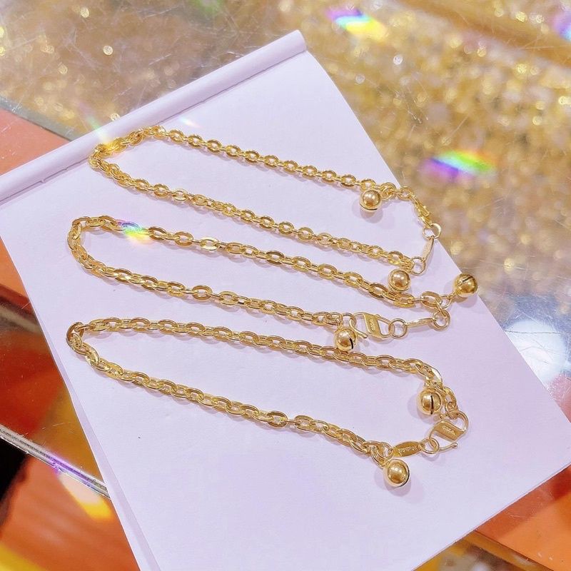 gelang rantai Nori emas kadar 375