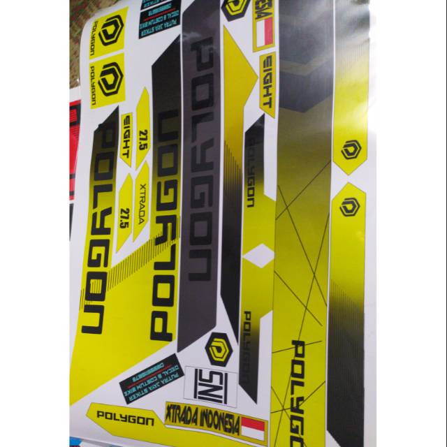 Decal Polygon MTB