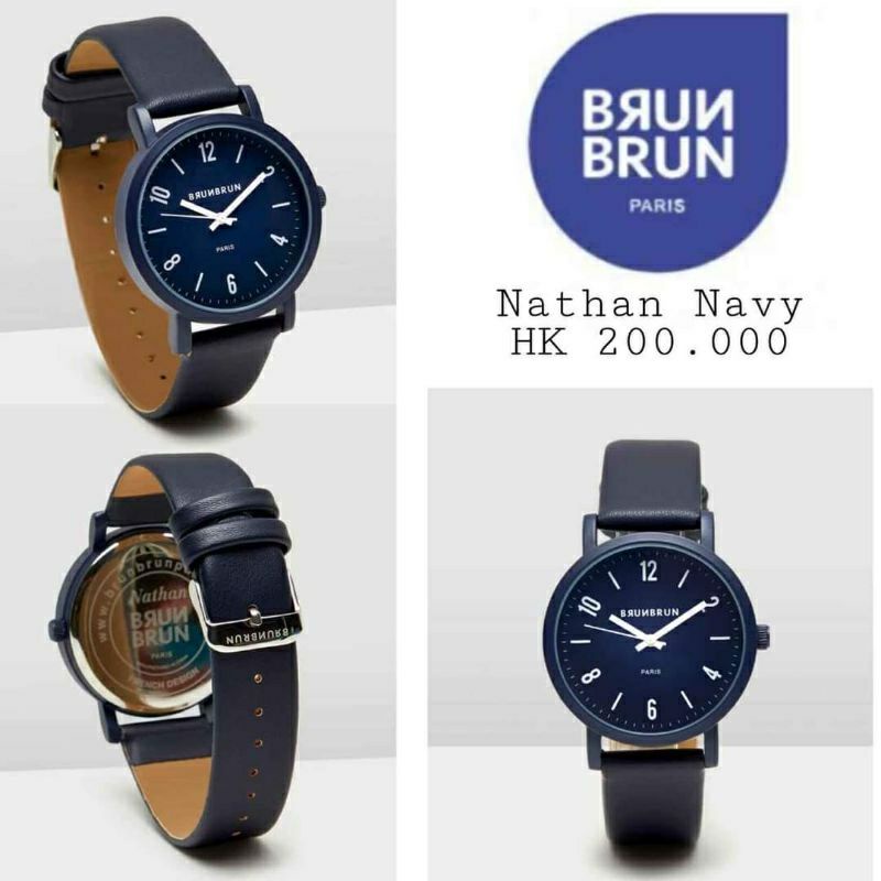 JAM NATHAN NAVY BY BRUNBRUN PARIS