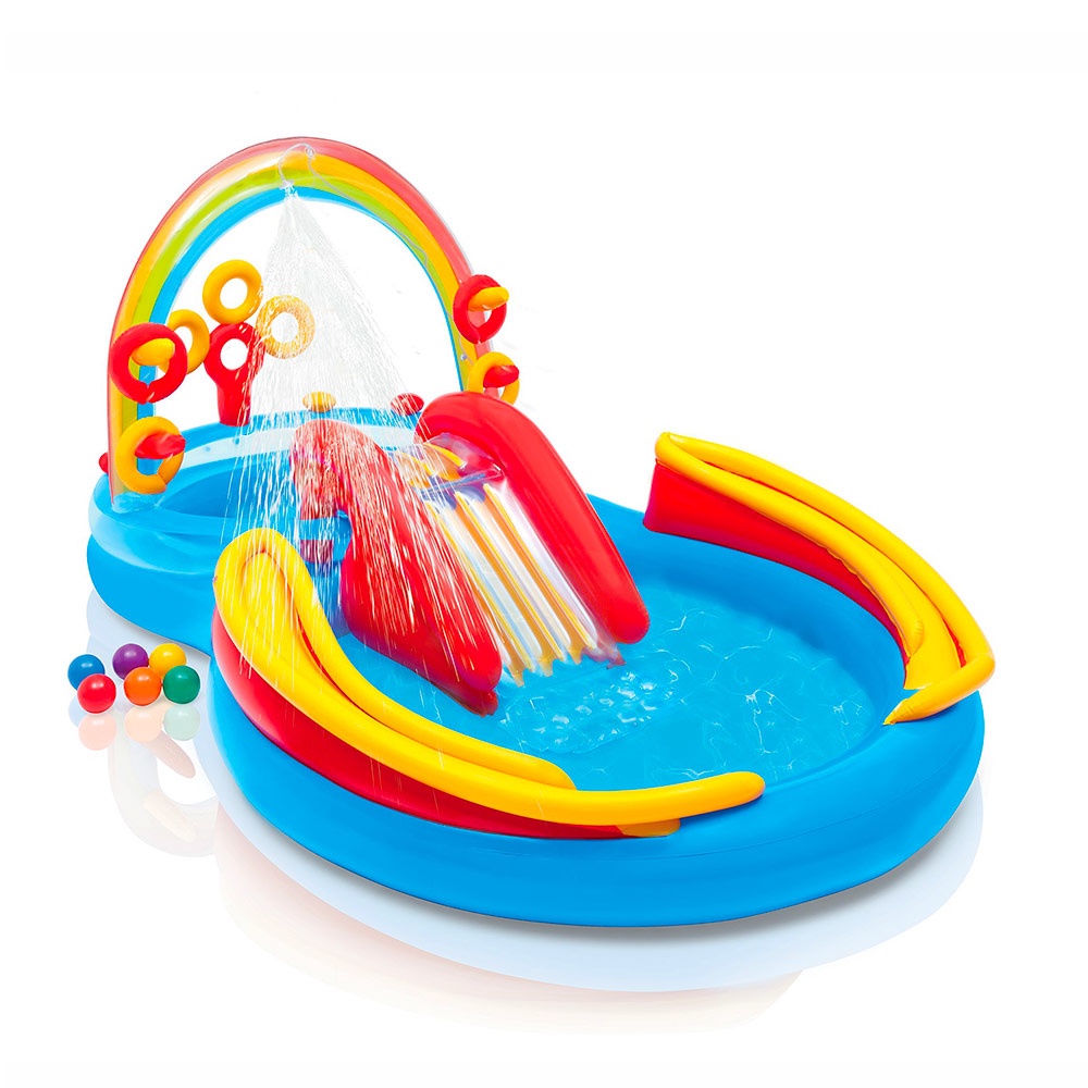 Jual INTEX Rainbow Ring Play Center 