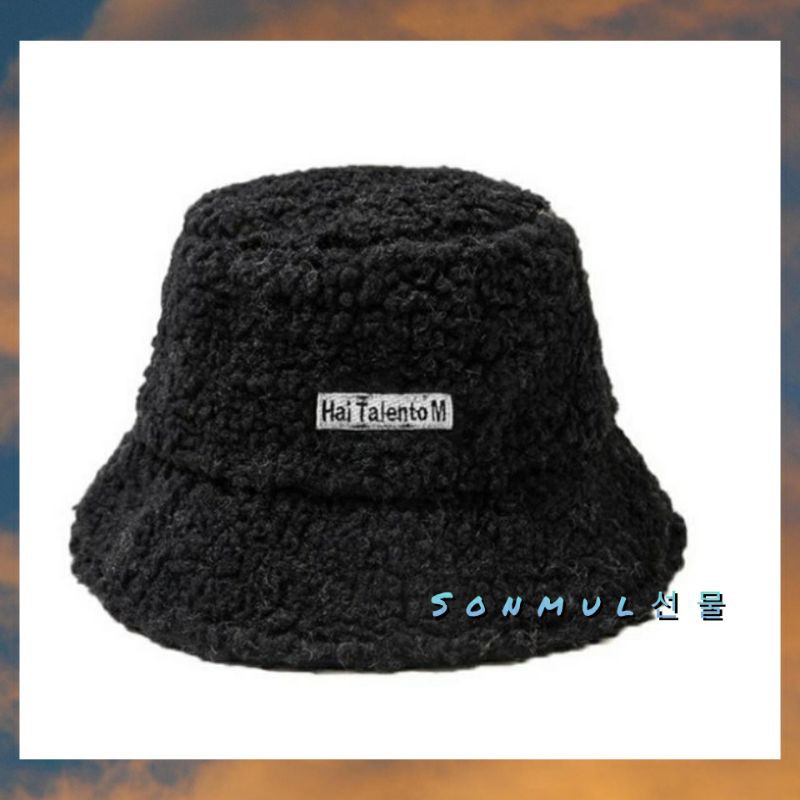 WOMAN KIDS WINTER WOOL BUCKET HAT IMPORT TOPI WANITA &amp; ANAK BAHAN WOL MUSIM DINGIN